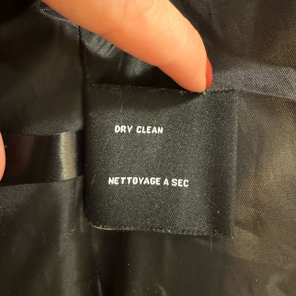 Cole Haan black winter jacket with gold hardware size M - Picture 7 of 7